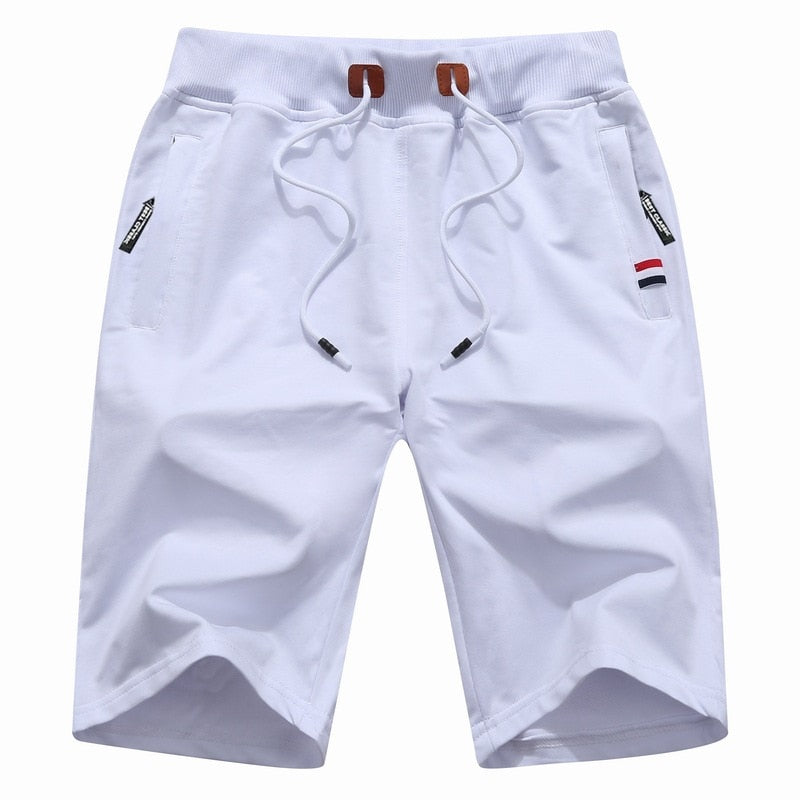 Solid Men's Shorts 6XL Summer Mens Beach Shorts Cotton Casual Male Shorts homme Brand Clothing