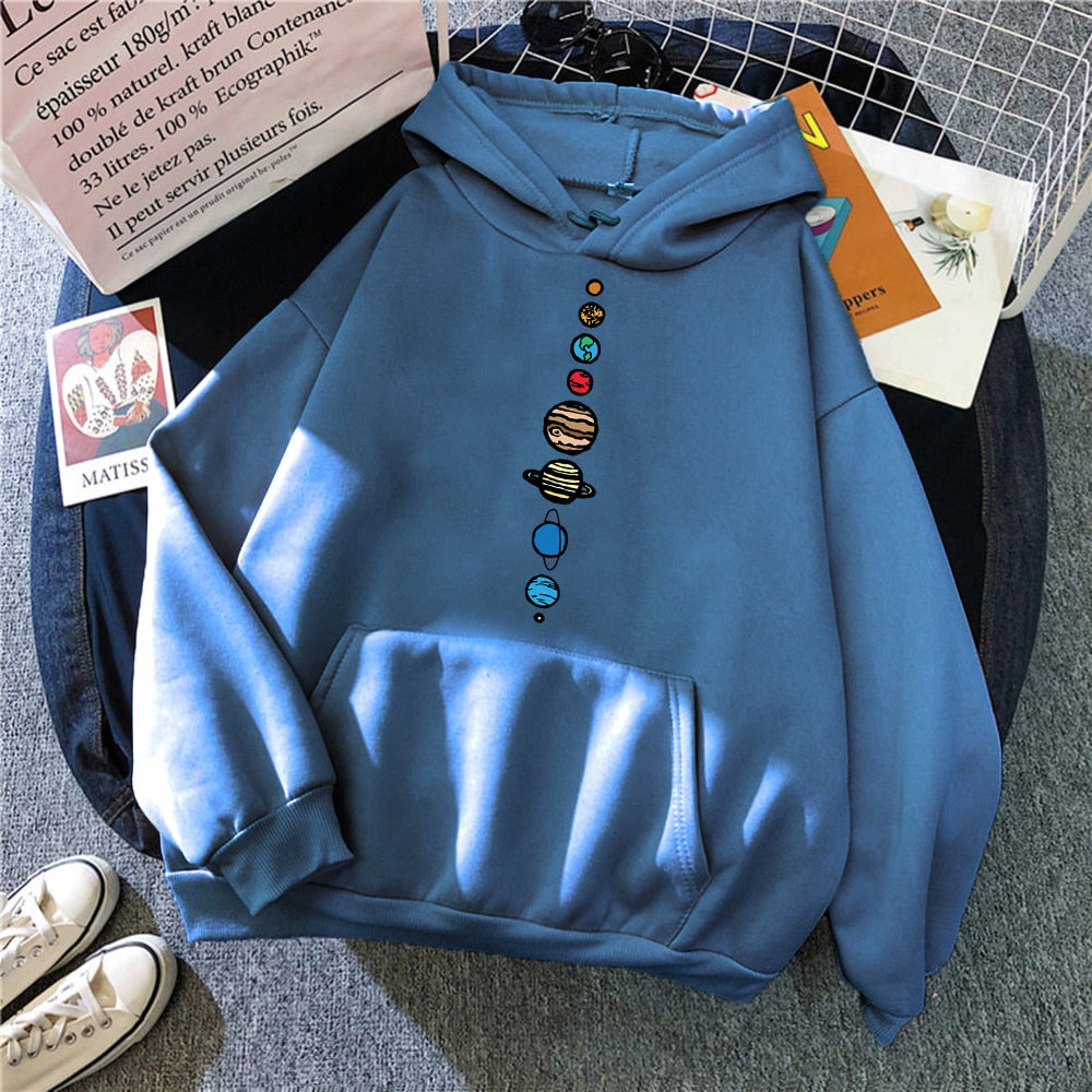 Planets Pullover Universe Solar System Sweatshirts