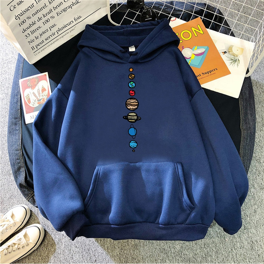 Planets Pullover Universe Solar System Sweatshirts