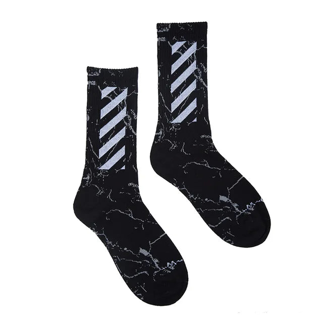 Harajuku Men's Socks Crew Cotton