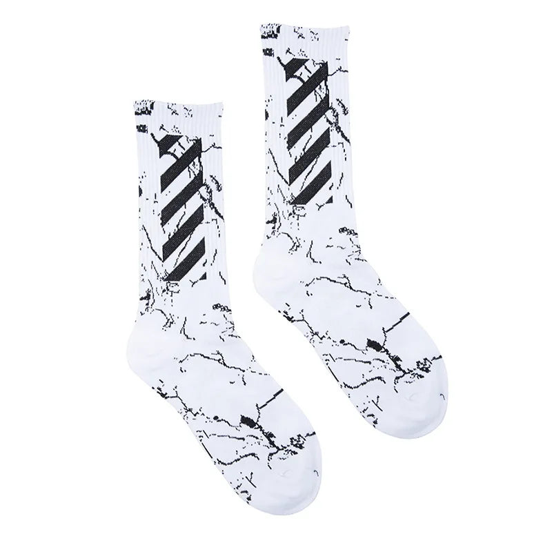 Harajuku Men's Socks Crew Cotton